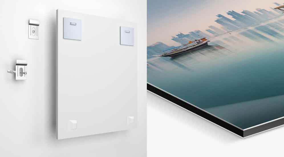 DiBond ophangen. Wat is DiBond?